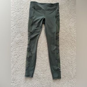 Green lulu lemon workout pants
